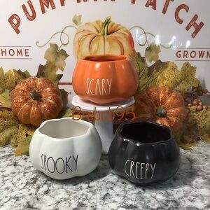 Rae Dunn Halloween ramekins - set of 3